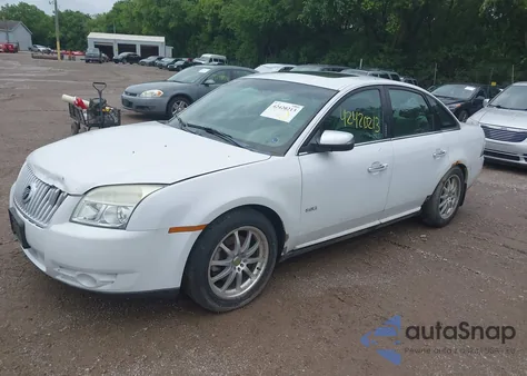 2008 Mercury Sable Premier из США, поврежденный, VIN 1MEHM42W88G623772